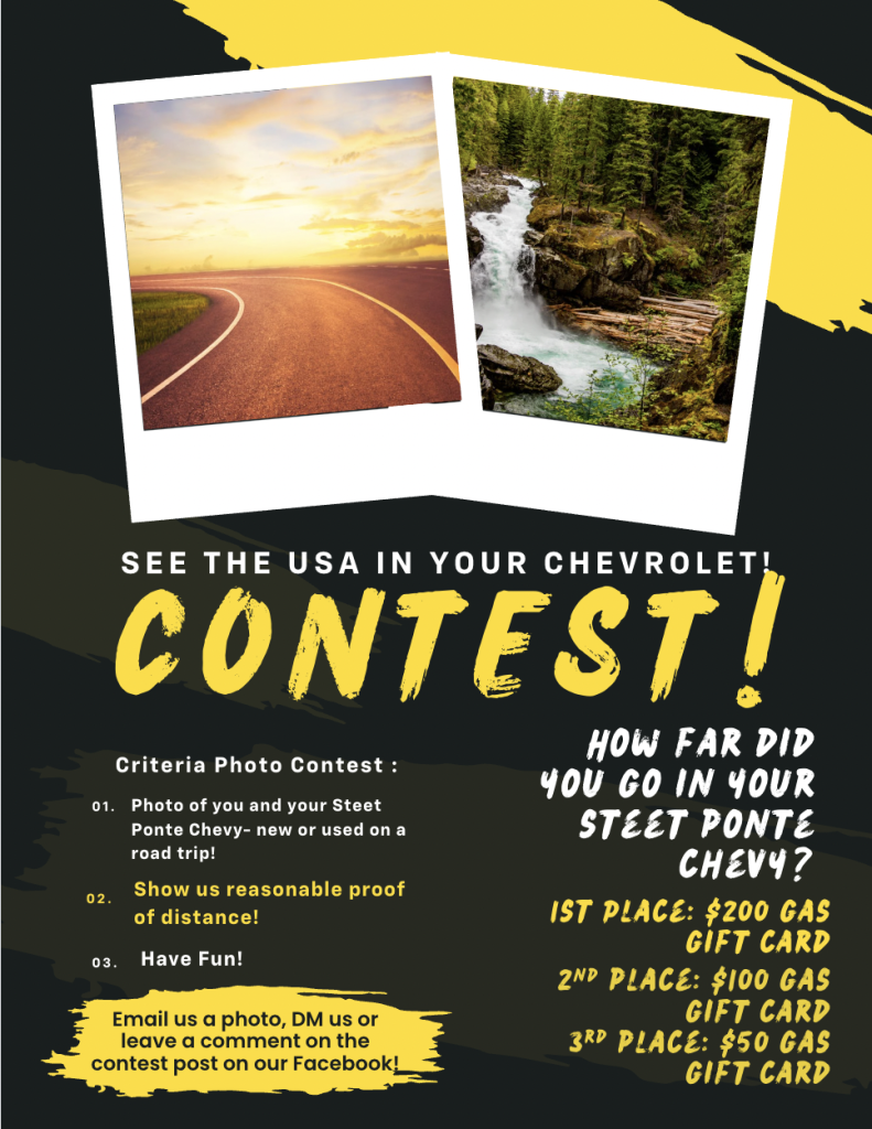 Steet Ponte Chevy Photo Contest