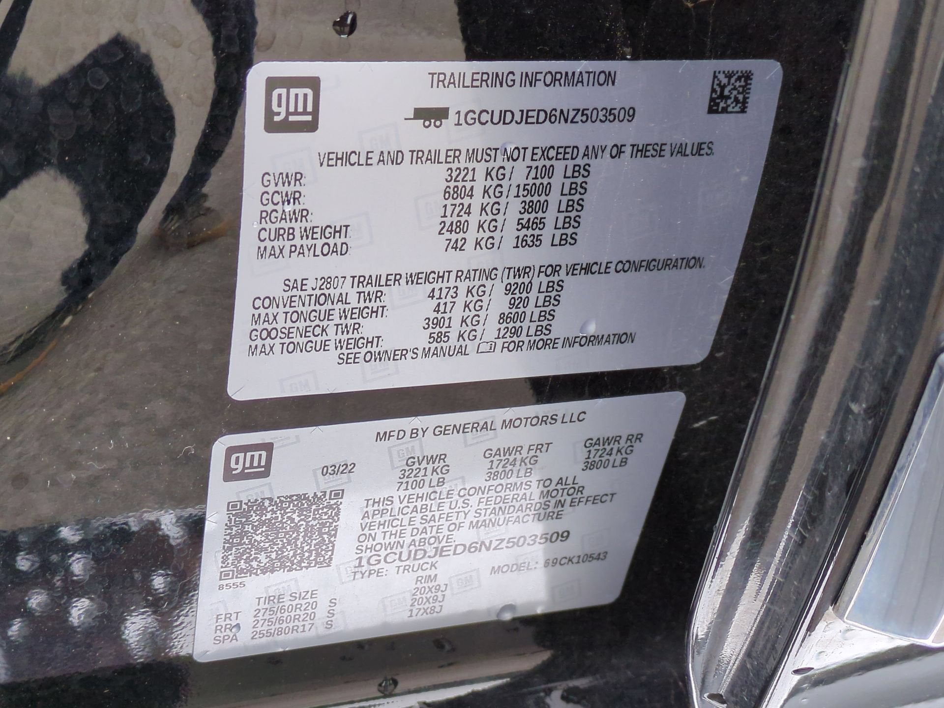 2022 Chevrolet Silverado 1500 High Country