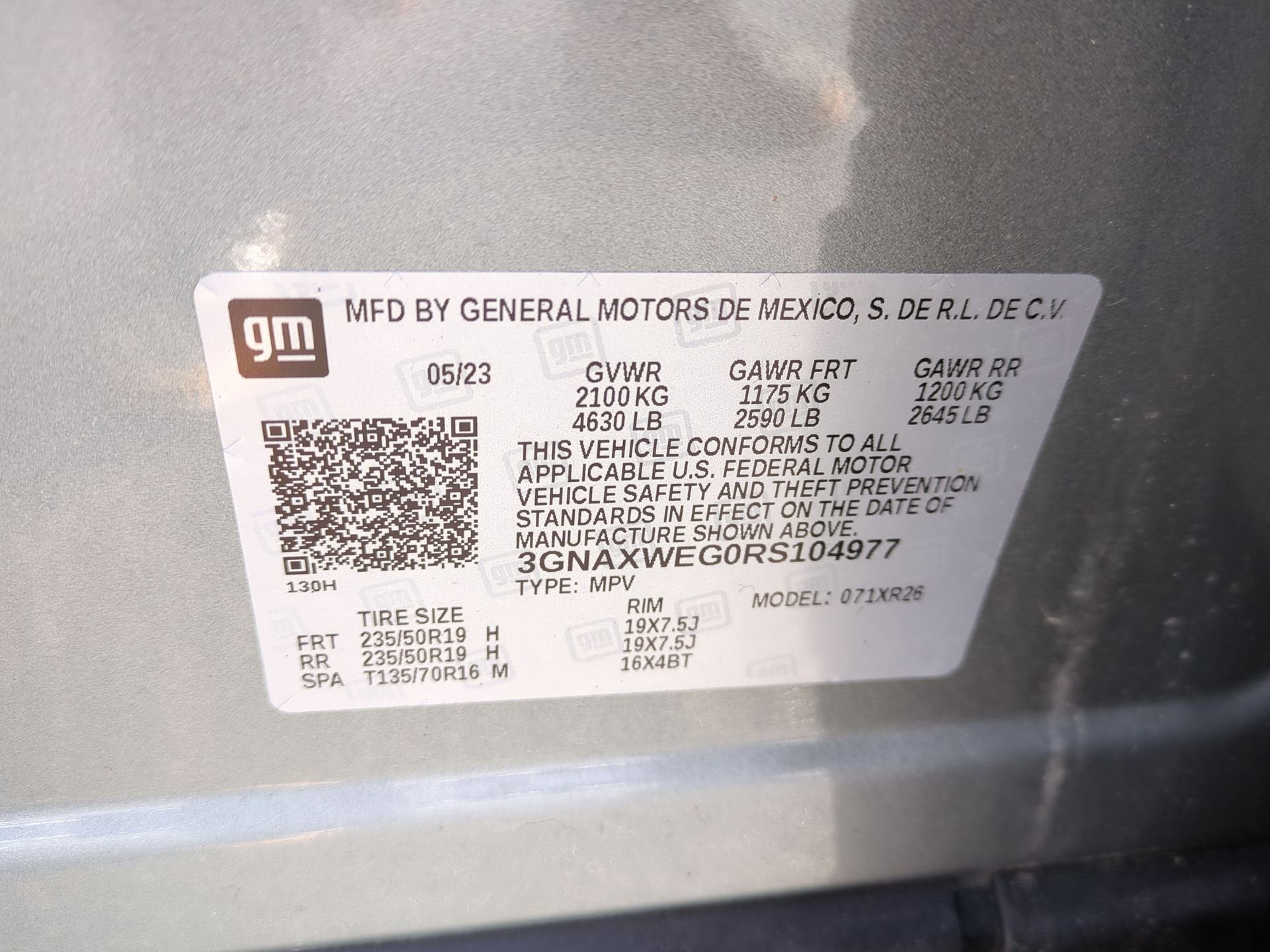 2024 Chevrolet Equinox RS