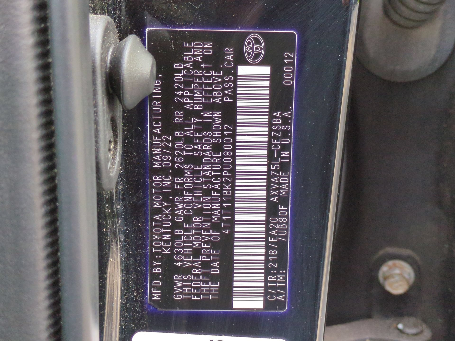 2023 Toyota Camry SE