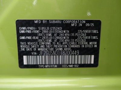 2026 Subaru Crosstrek Limited