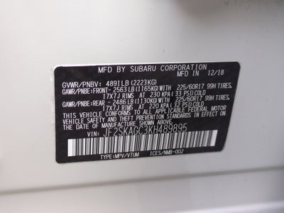 2019 Subaru Forester Premium