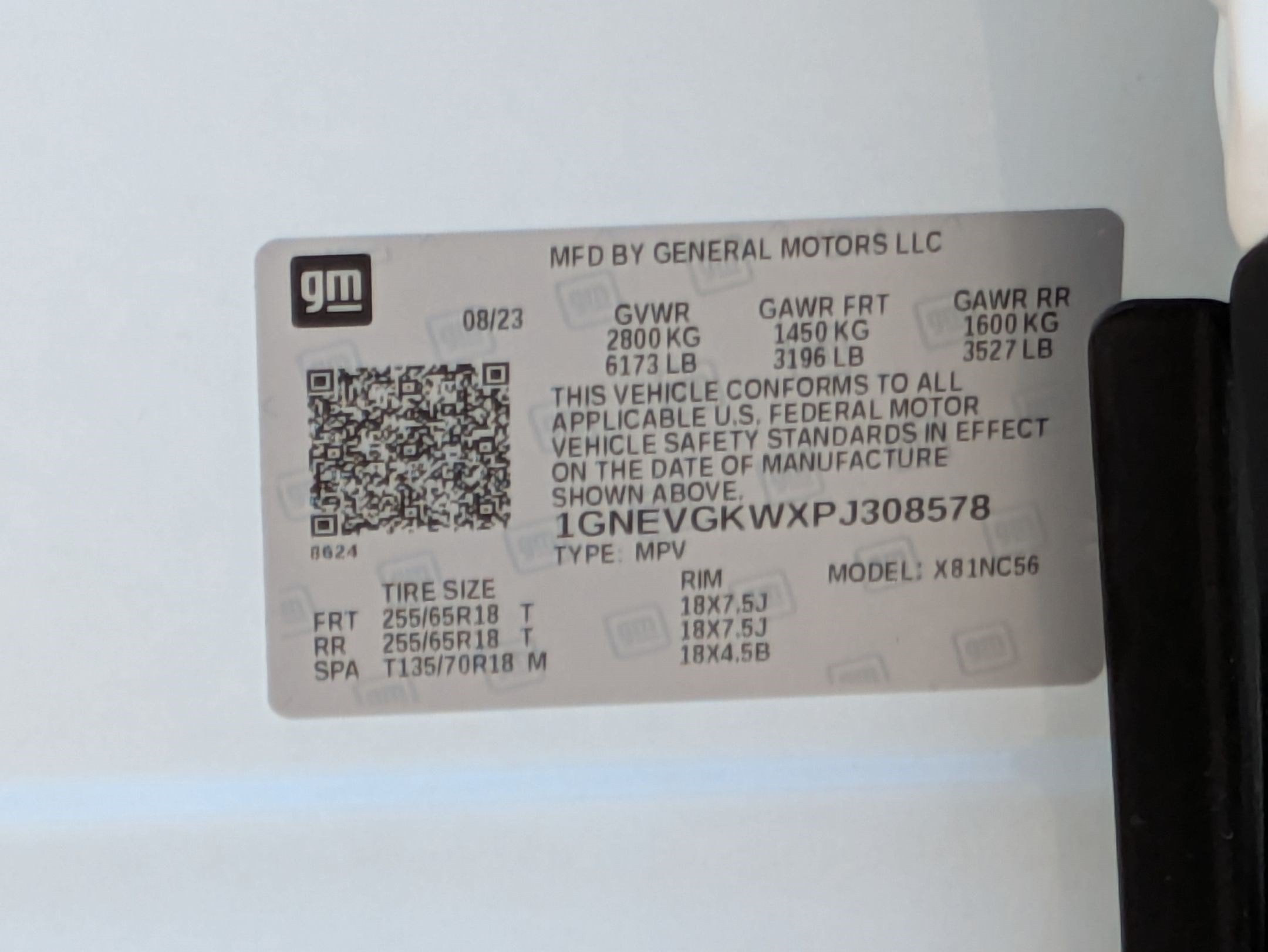 2023 Chevrolet Traverse LT Cloth