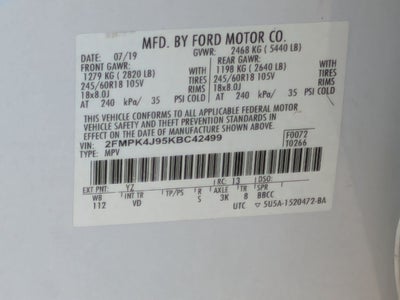 2019 Ford Edge SEL