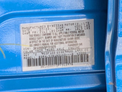 2023 Nissan Sentra SR