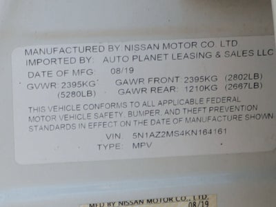 2019 Nissan Murano SL