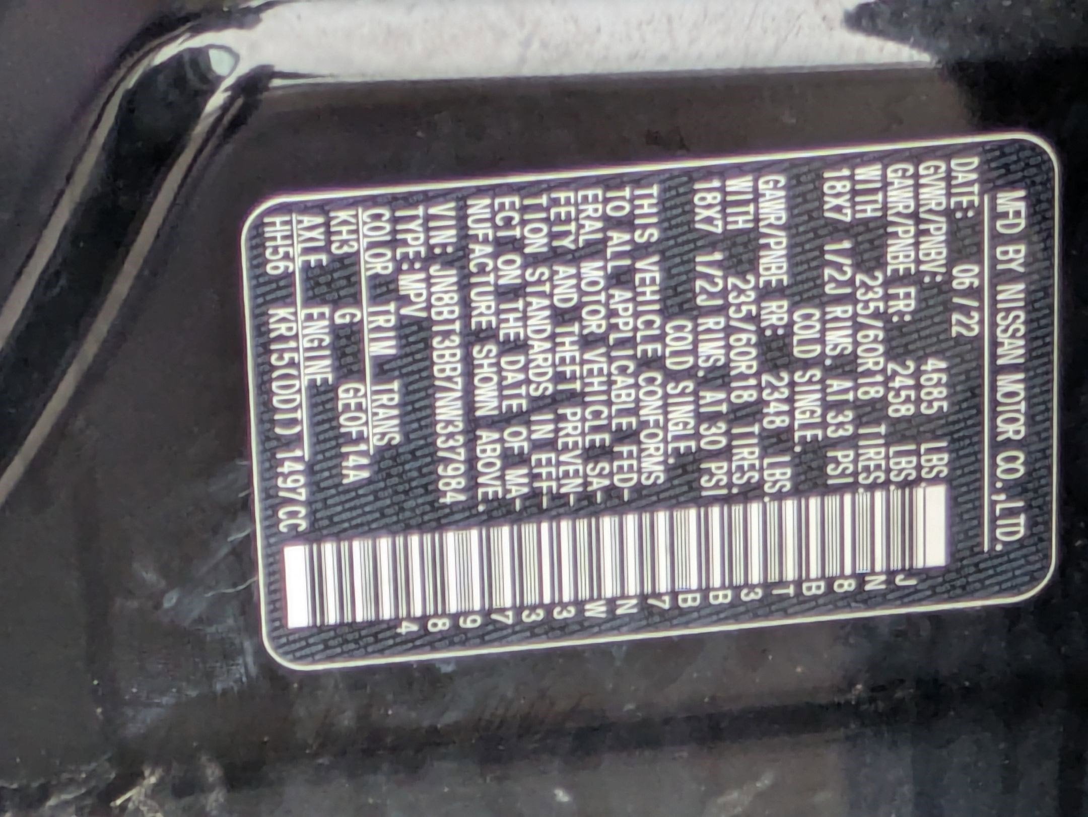 2022 Nissan Rogue SV