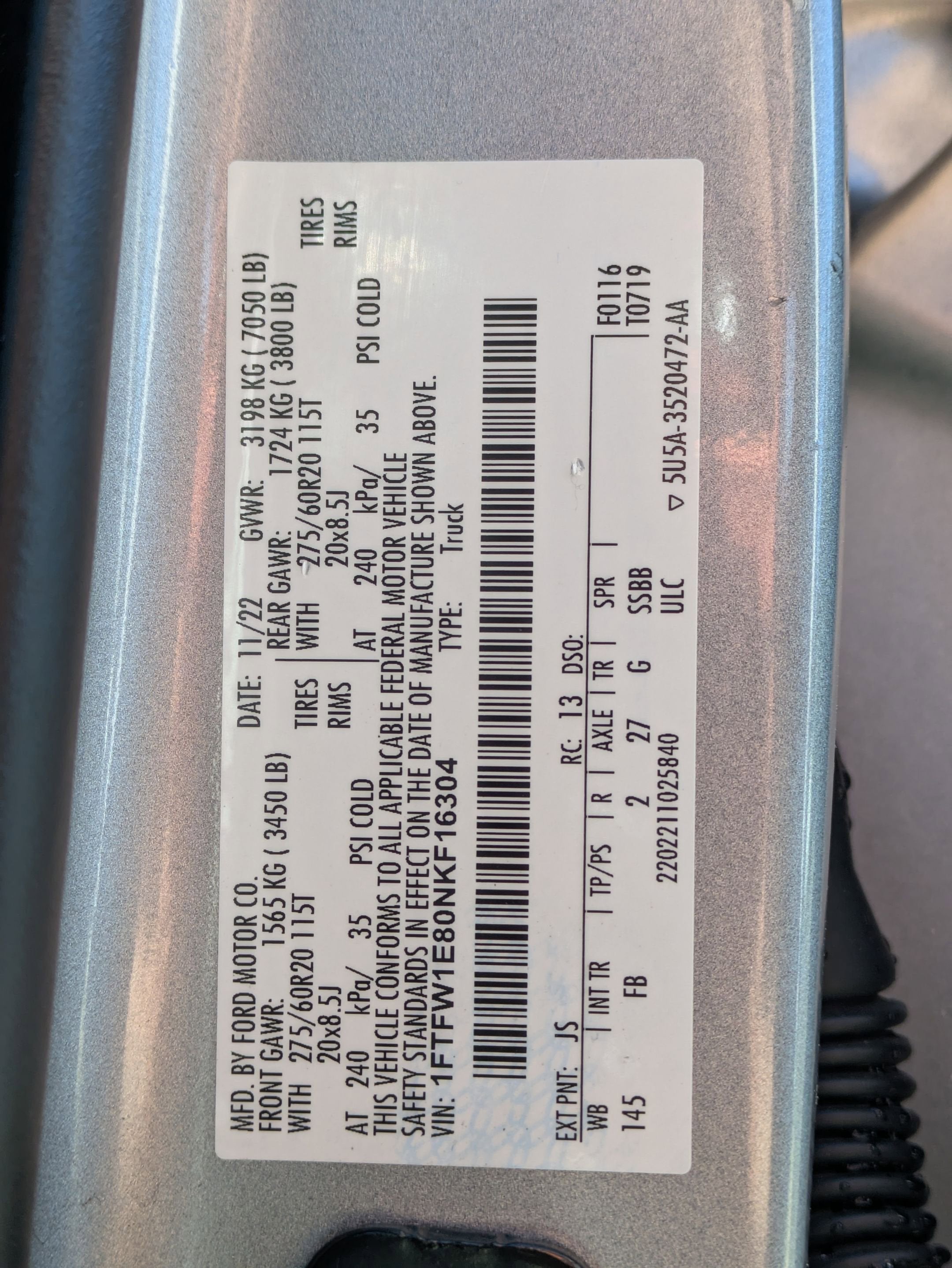 2022 Ford F-150 Base