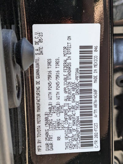 2023 Toyota Tacoma 4WD Base