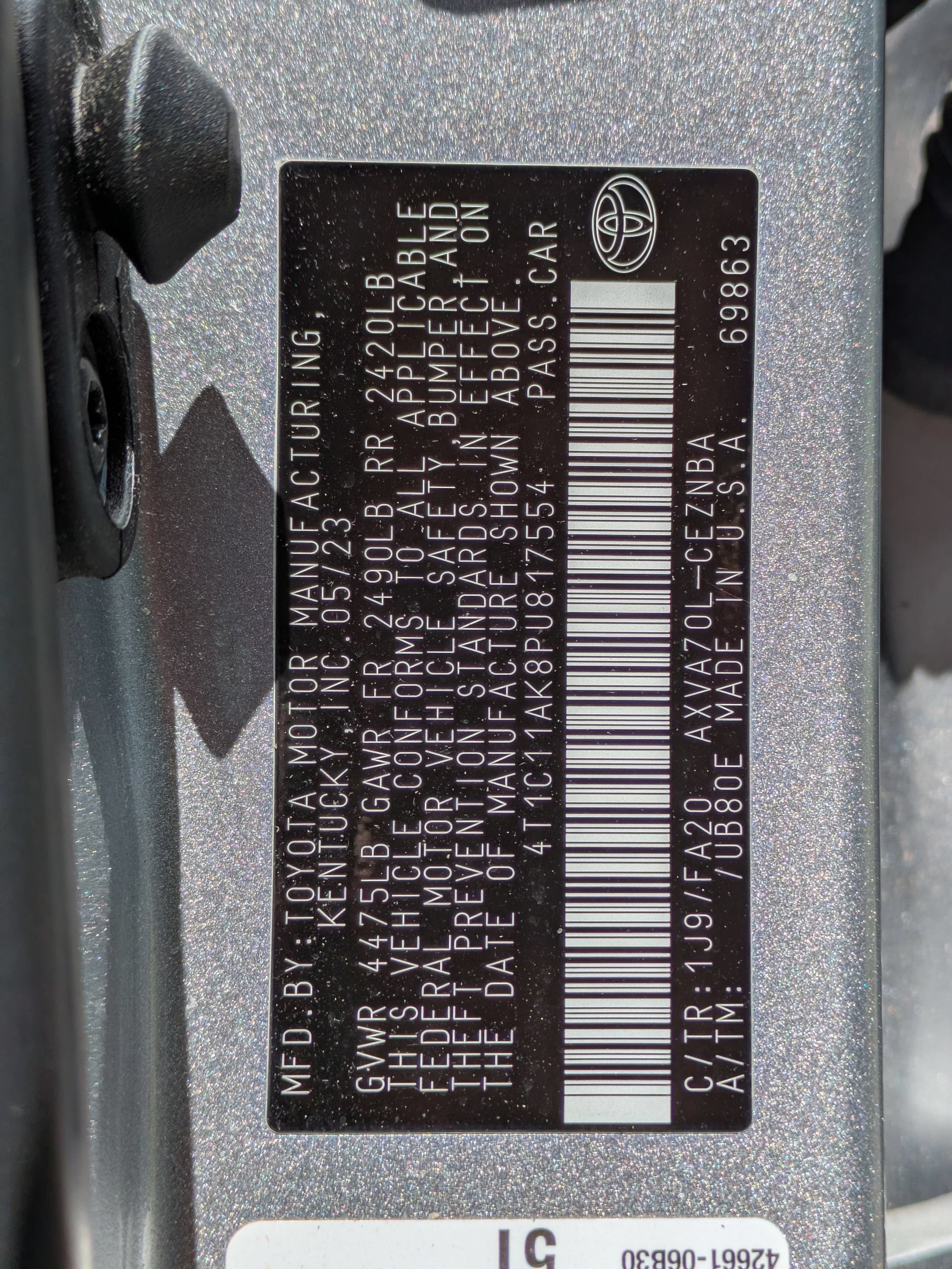 2023 Toyota Camry LE