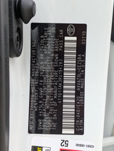 2024 Toyota Camry Base