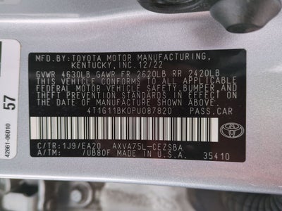2023 Toyota Camry Base