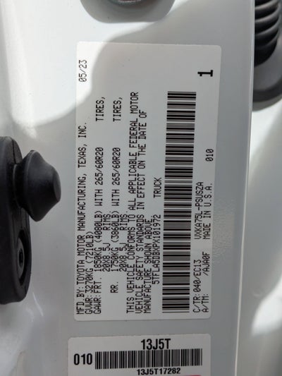 2023 Toyota Tundra 4WD SR5