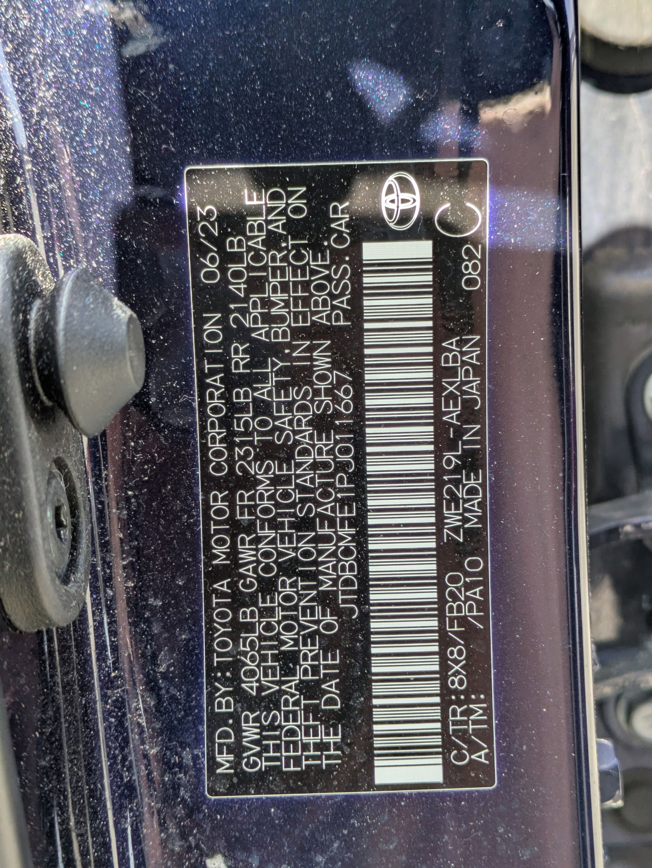 2023 Toyota Corolla Base