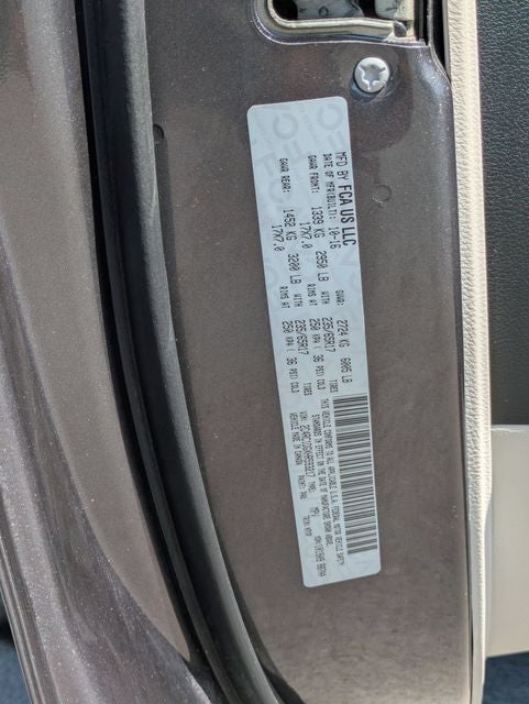 2017 Chrysler Pacifica Touring
