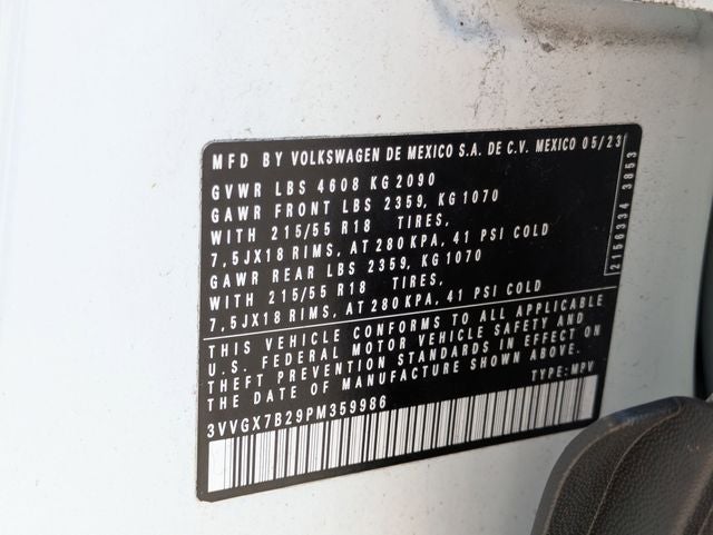 2023 Volkswagen Taos 1.5T S