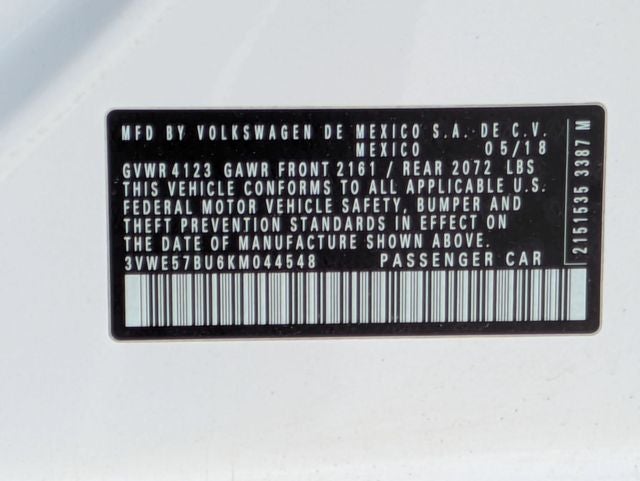 2019 Volkswagen Jetta SEL