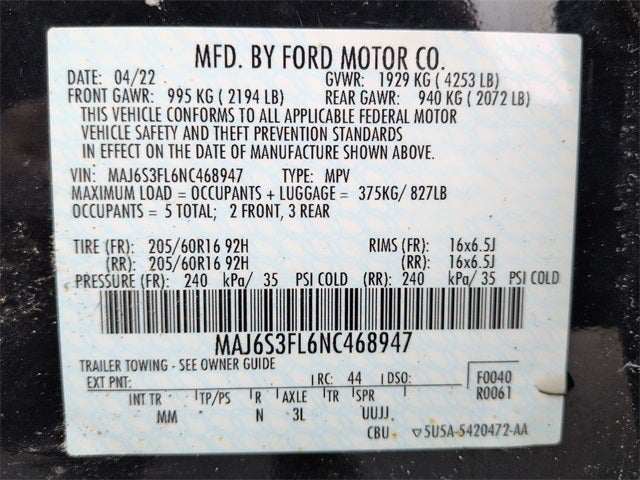 2022 Ford EcoSport S