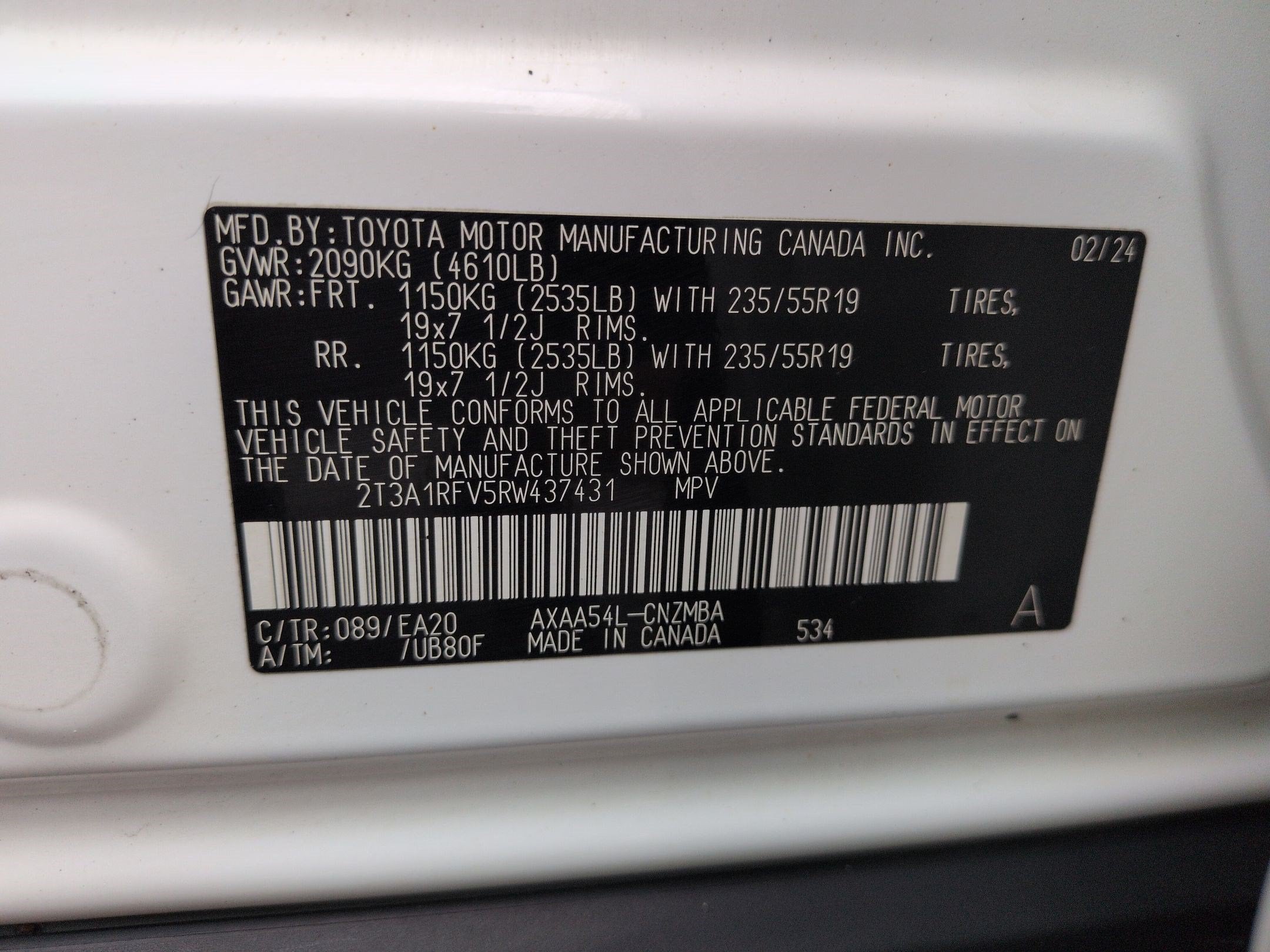 2024 Toyota RAV4 XLE Premium