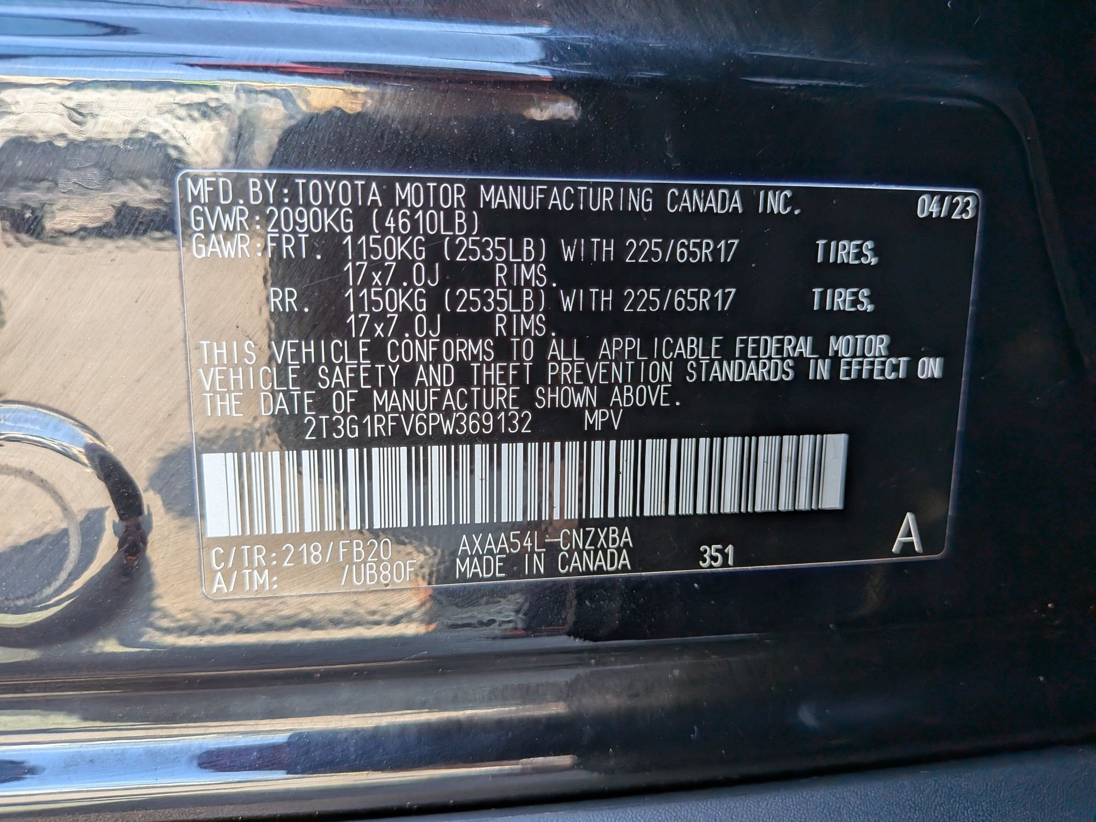2023 Toyota RAV4 LE