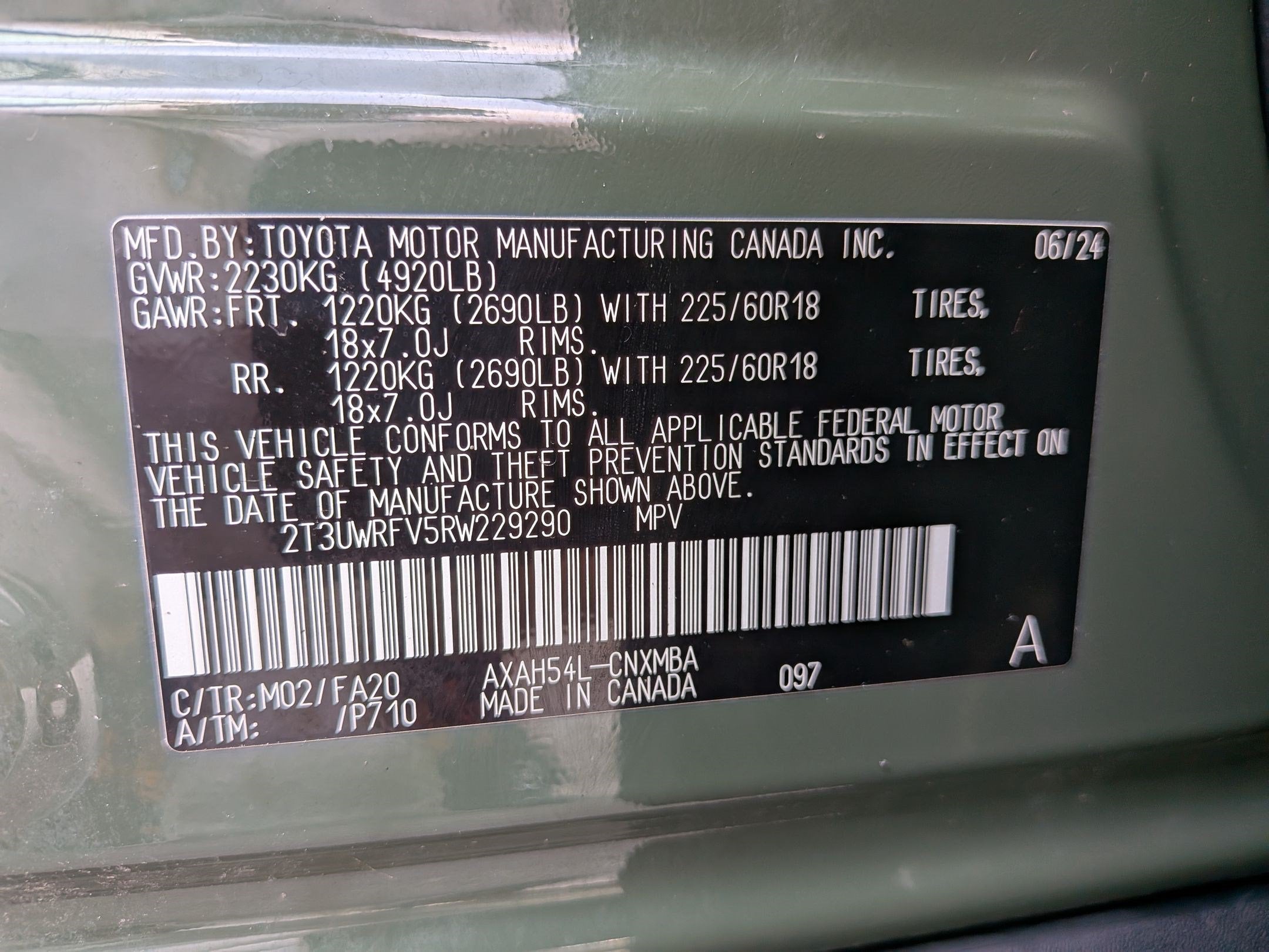 2024 Toyota RAV4 Hybrid Woodland Edition