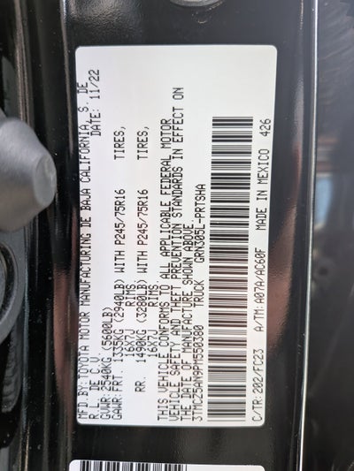 2023 Toyota Tacoma SR5 V6