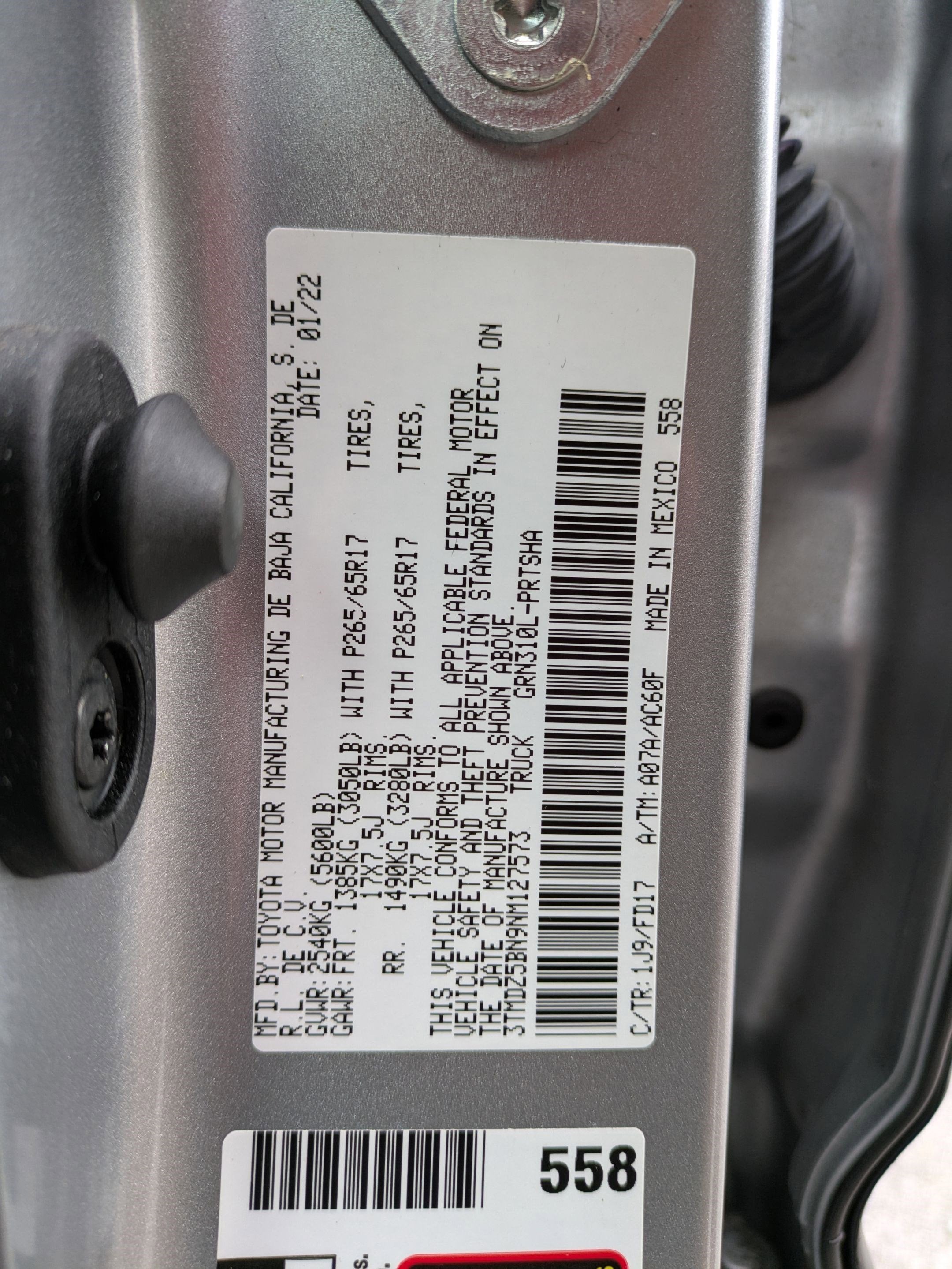 2022 Toyota Tacoma TRD Sport Long Bed V6