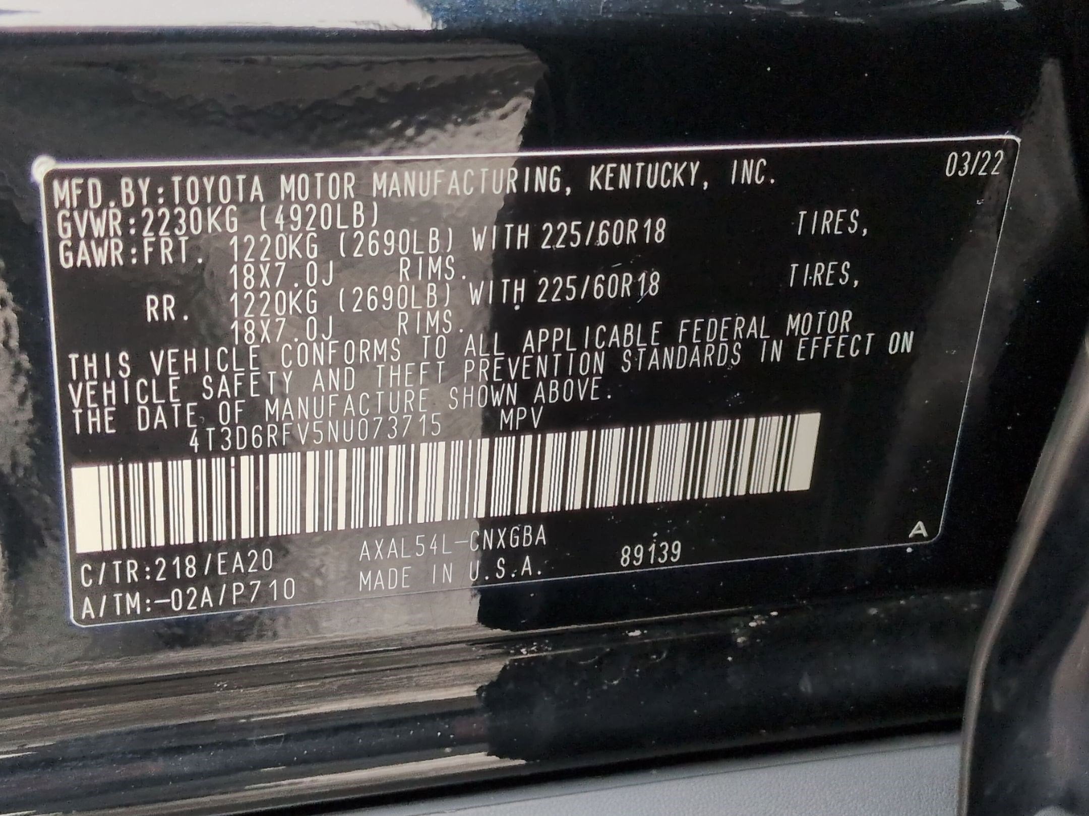 2022 Toyota RAV4 Hybrid Limited