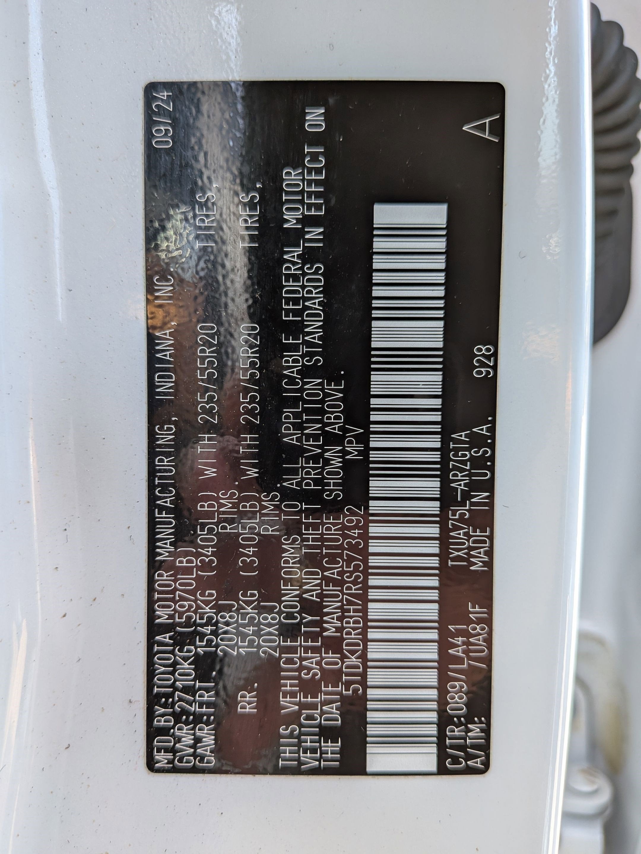 2024 Toyota Highlander Platinum