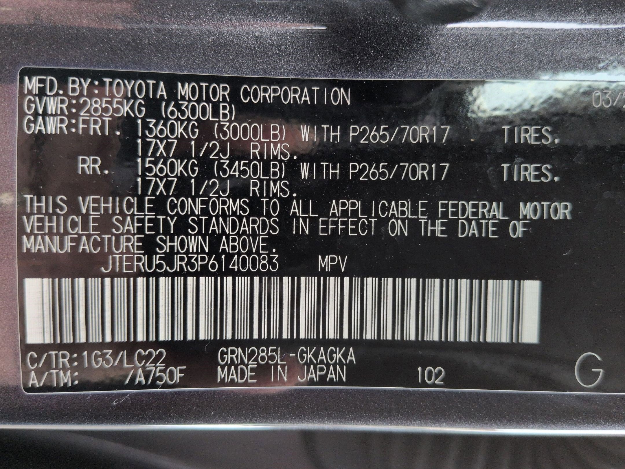 2023 Toyota 4Runner TRD Off-Road Premium