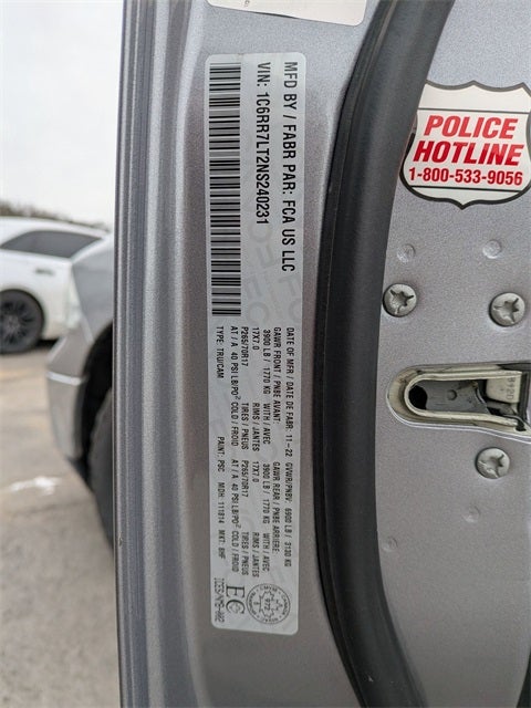 2022 RAM 1500 Classic SLT