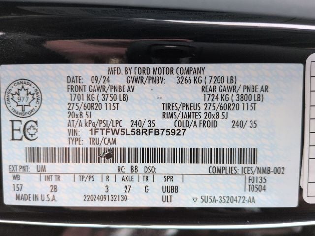 2024 Ford F-150 Lariat