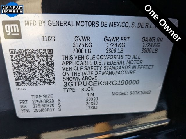 2024 GMC Sierra 1500 Elevation