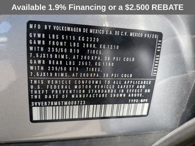 2026 Volkswagen Tiguan 2.0T SE