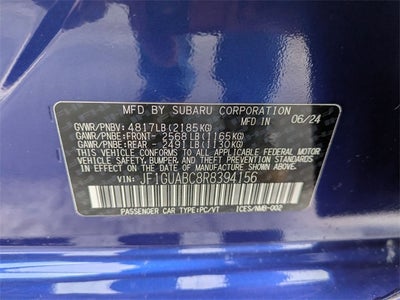 2024 Subaru Impreza Base