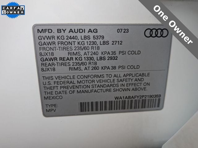 2023 Audi Q5 40 Premium quattro