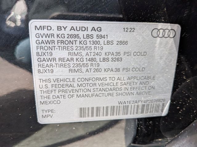 2023 Audi Q5 e 55 Premium Plus S Line