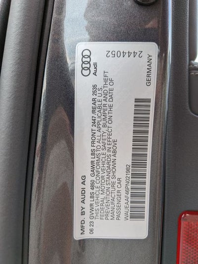 2023 Audi A4 45 S line Premium Plus quattro