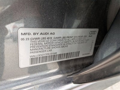 2023 Audi S3 2.0T Prestige quattro