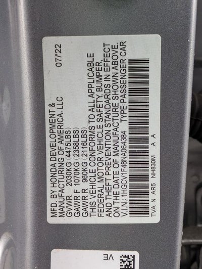 2022 Honda Accord Sport Special Edition