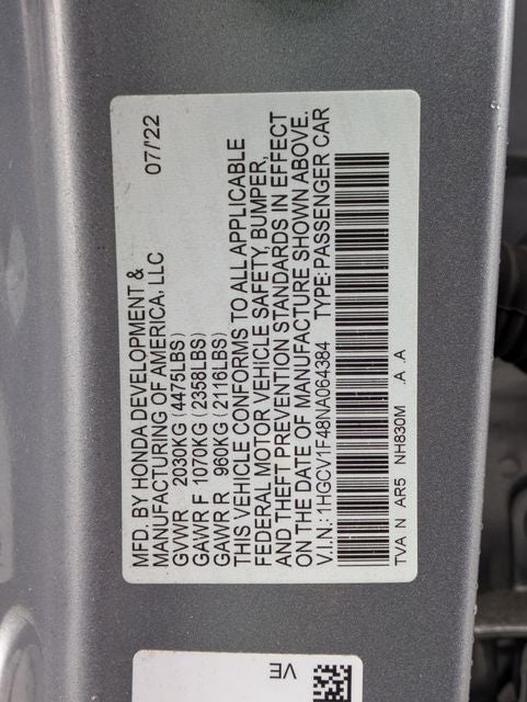 2022 Honda Accord Sport Special Edition