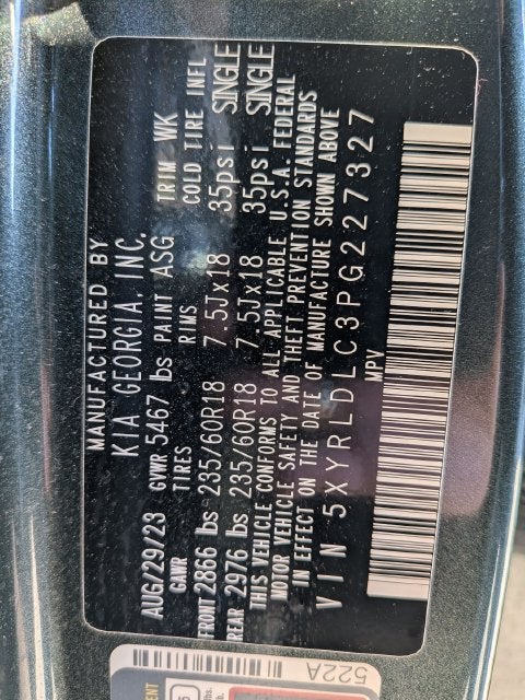 2023 Kia Sorento X-Line S