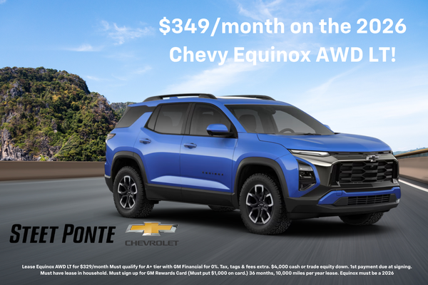 2026 Equinox Lease Offer August