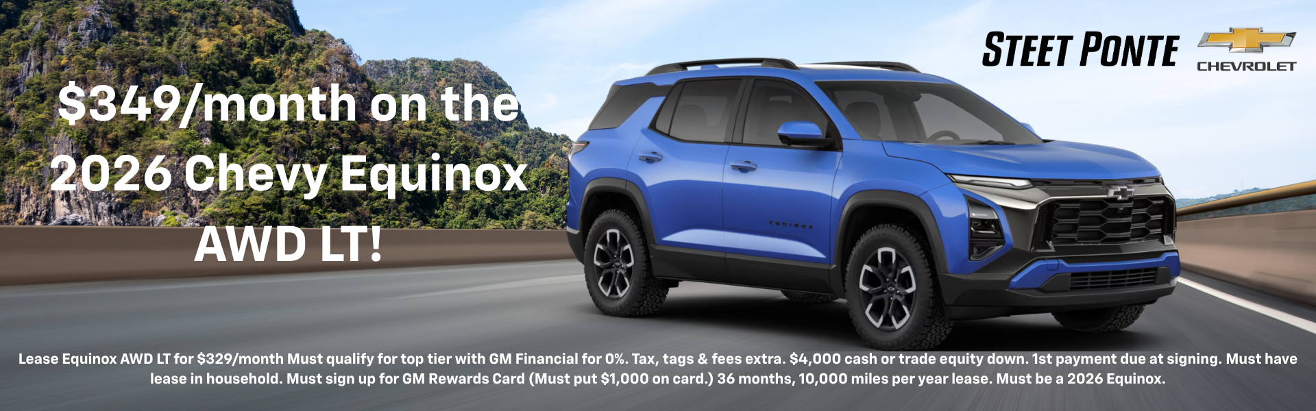 2026 Equinox Lease Offer August