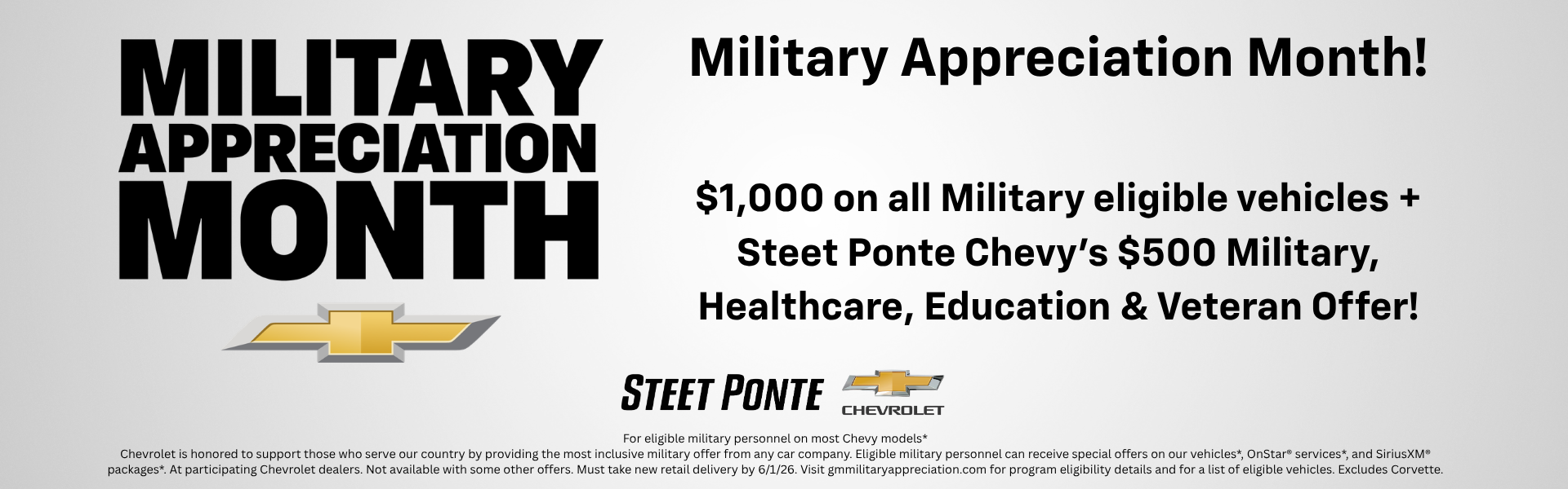 Military Appreciation 2026