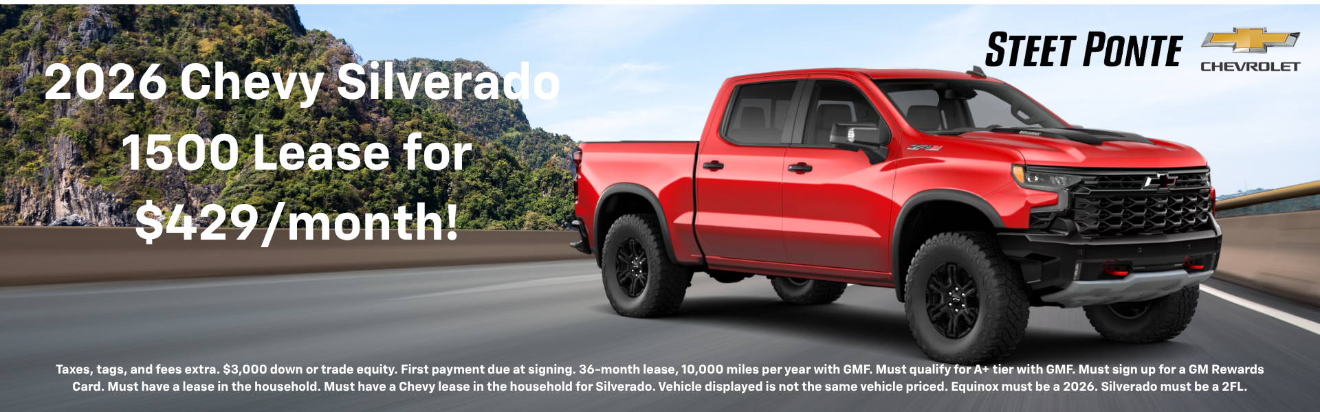 2026 Silverado August Offer