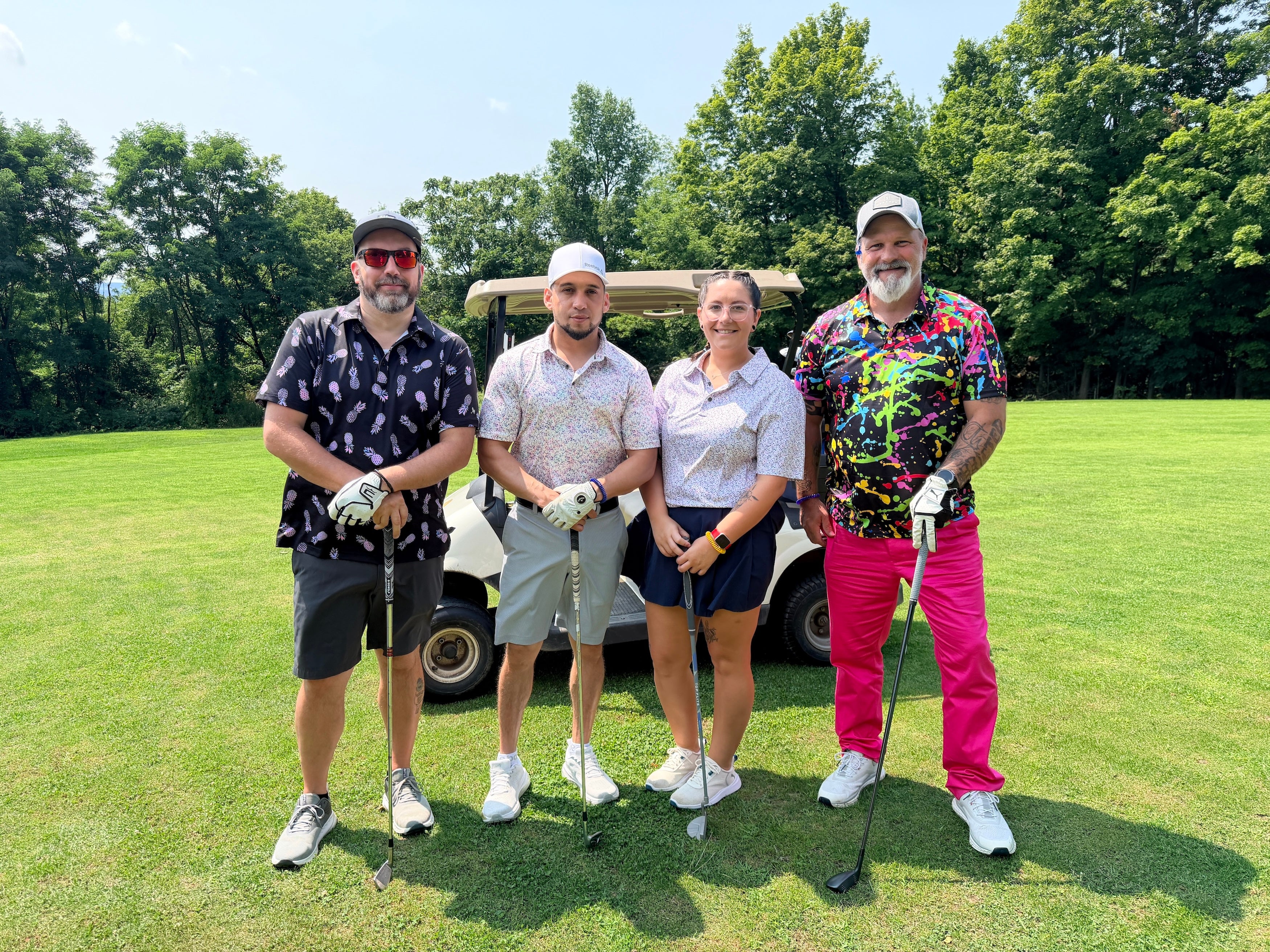 Steet Ponte Chevy Service Team at Steet Ponte Auto Group Golf Tournament