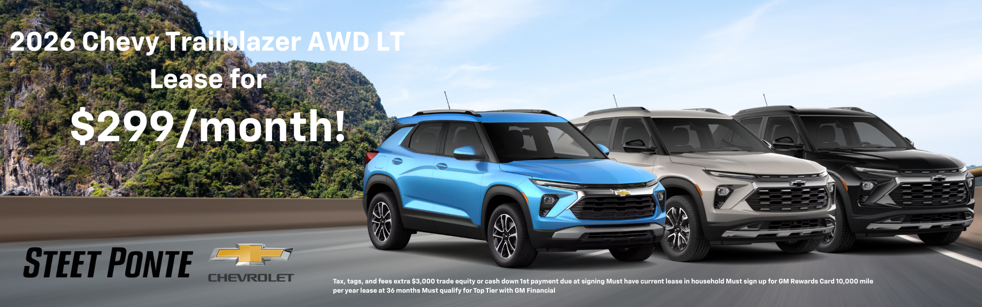 2026 Chevy Trailblazer AWD LT October 2026 Special